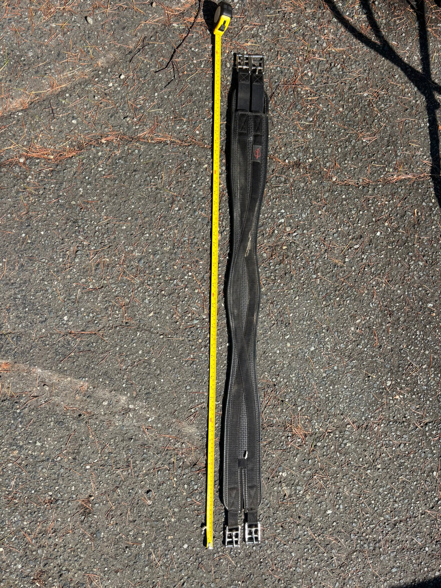Girth - Synthetic/Gel - Black - 43"