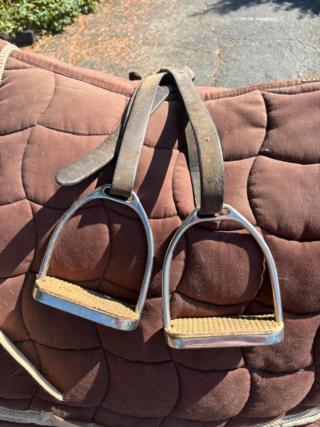 Stirrup Irons with removable tread