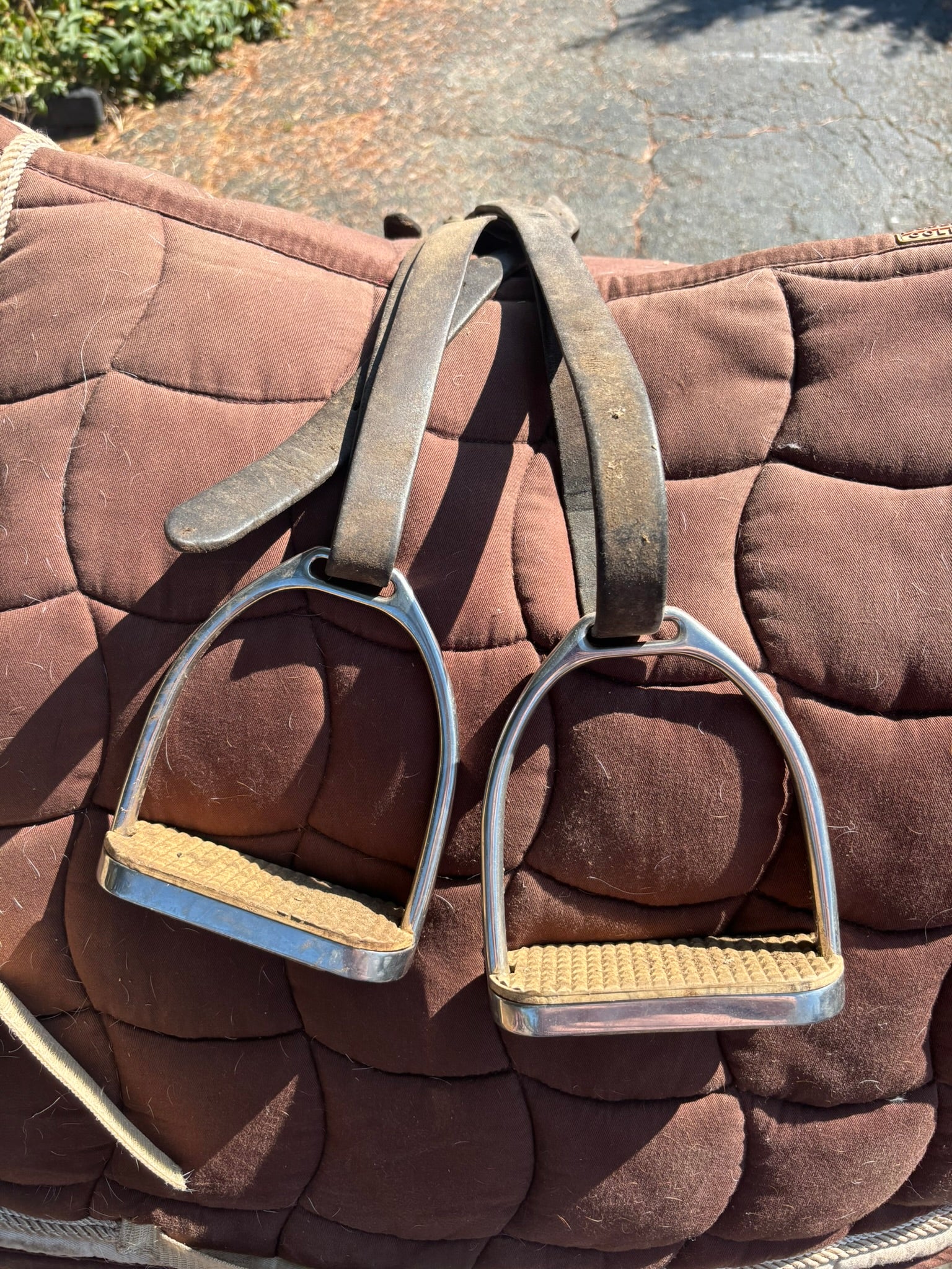 Stirrup Irons with removable tread