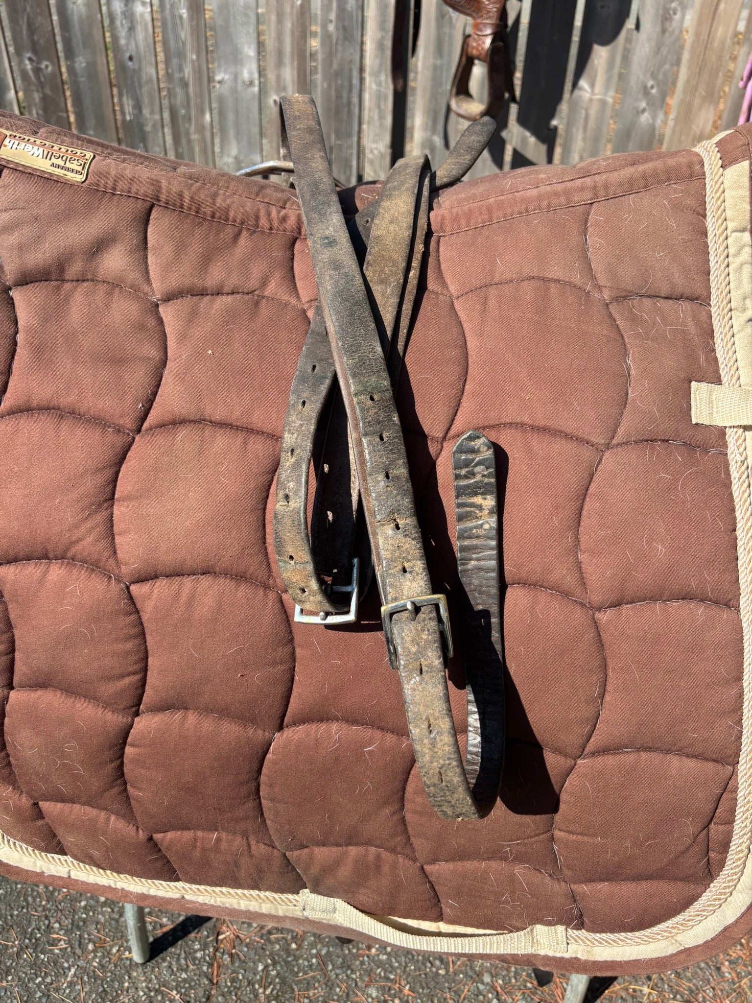 Stirrup Irons with removable tread